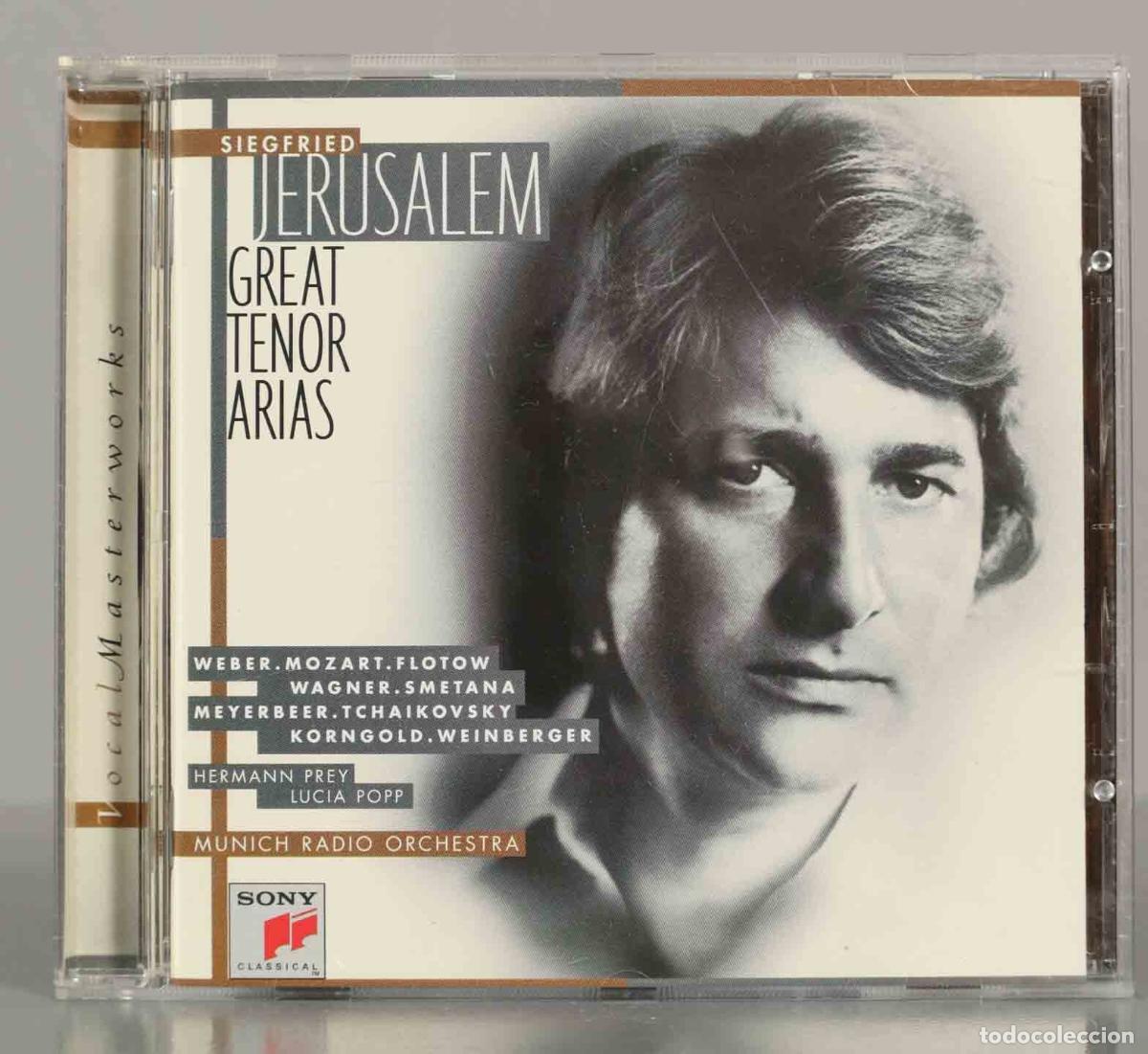Music CDs: CD. Siegfried Jerusalem &ndash; Great Tenor Arias.