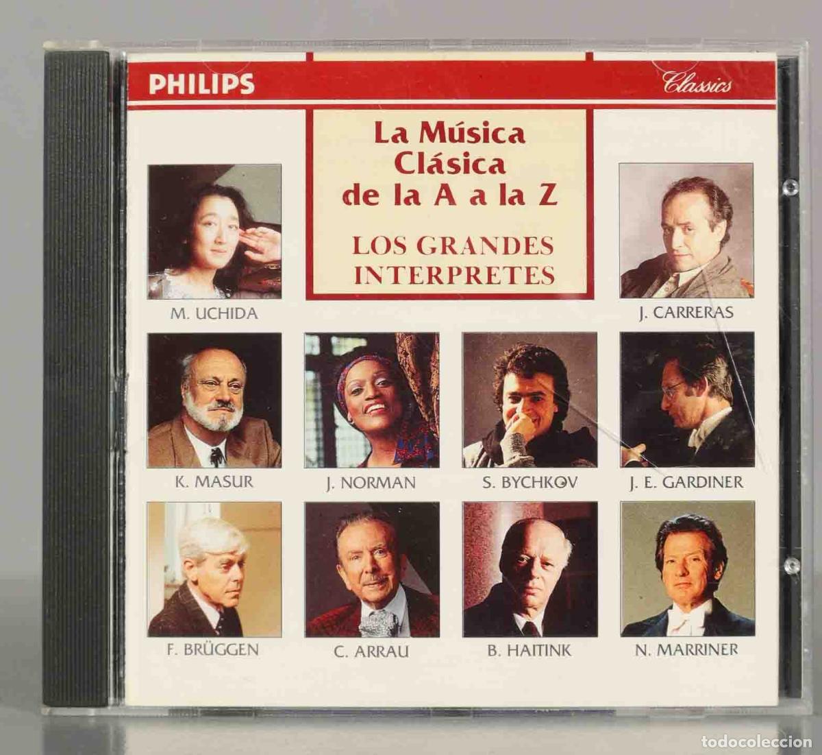 Music CDs: CD. Various &ndash; La M&uacute;sica Cl&aacute;sica De La A A La Z (Los Grandes Interpretes).