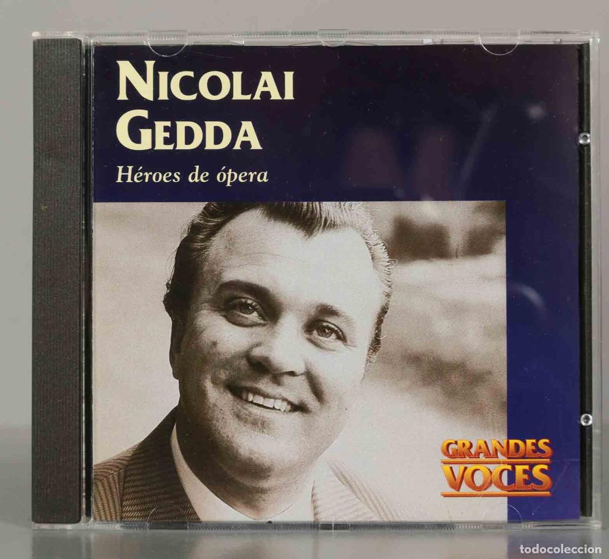 Music CDs: CD. Nicolai Gedda &ndash; H&eacute;roes De &Oacute;pera.