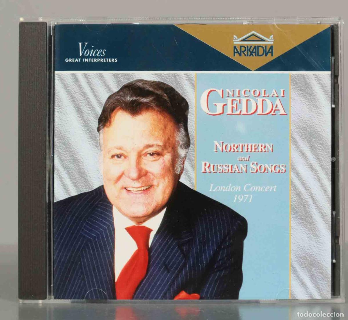 Music CDs: CD. Nicolai Gedda - NORTHERN AND RUSSIAN SONGS.