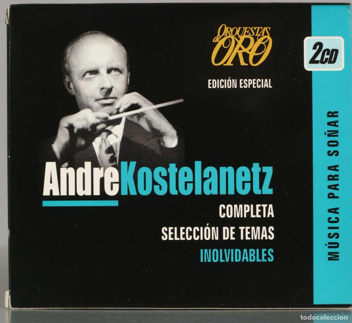 CD de M&uacute;sica: CD. Andr&eacute; Kostelanetz &ndash; Completa Selecci&oacute;n de Temas Inolvidables