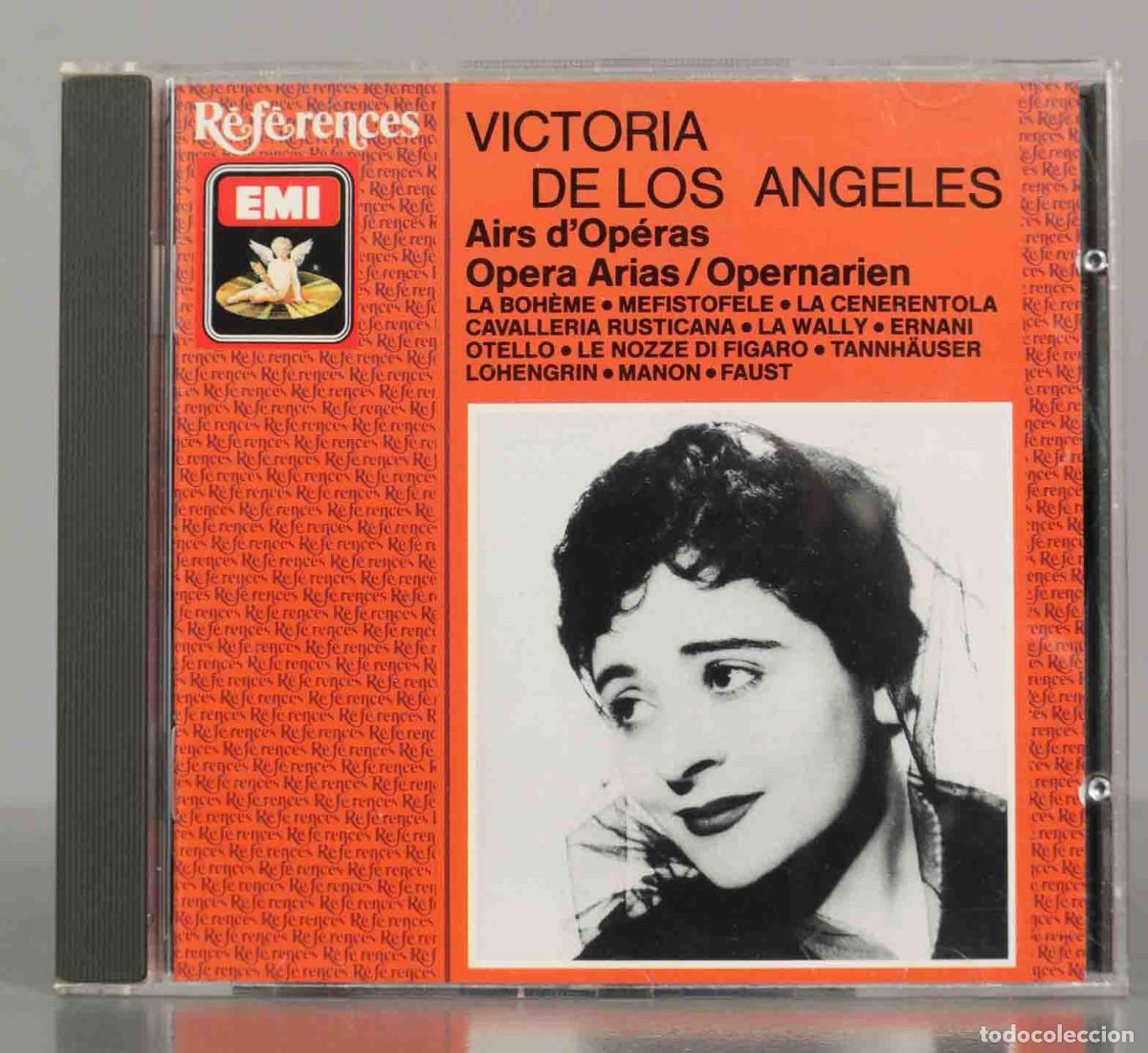 Music CDs: CD. Victoria De Los Angeles &ndash; Airs d&acute;Operas / Opera Arias / Opernarien