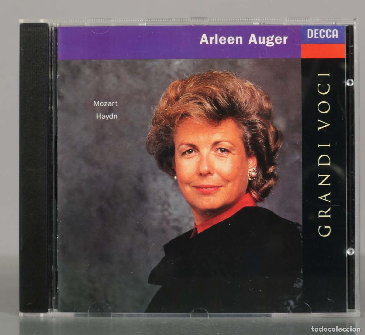CDs de M&uacute;sica: CD. Mozart, Haydn, Arleen Auger &ndash; Grandi Voci Arleen Auger.