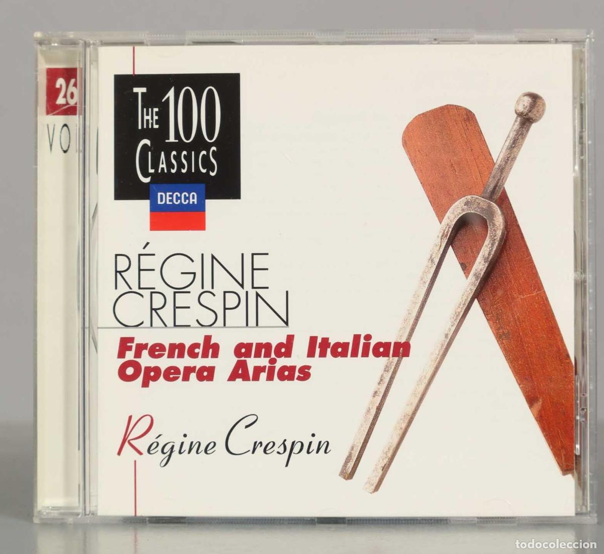 Music CDs: CD. R&eacute;gine Crespin &ndash; Airs d&acute;Op&eacute;ras Fran&ccedil;ais et Italiens