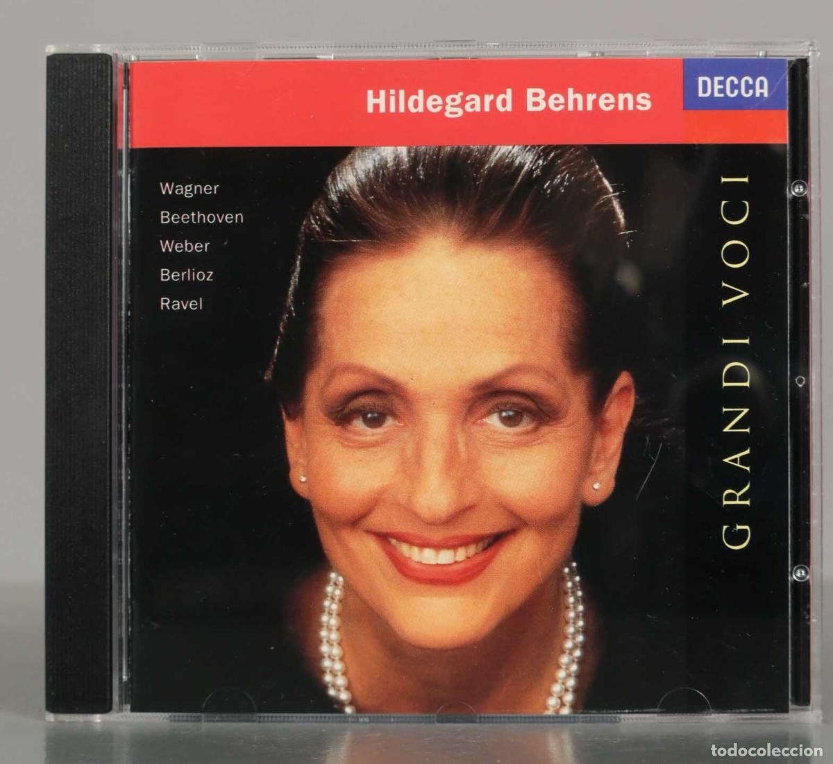 CDs de M&uacute;sica: CD. Hildegard Behrens, Wagner, Beethoven, Weber, Berlioz, Ravel &ndash; Hildegard Behrens