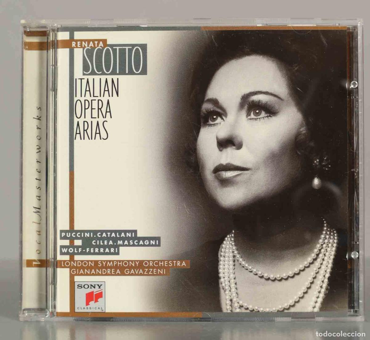 CDs de Musique: CD. Renata Scotto, London Symphony Orchestra, Gianandrea Gavazzeni &ndash; Italian Opera Arias