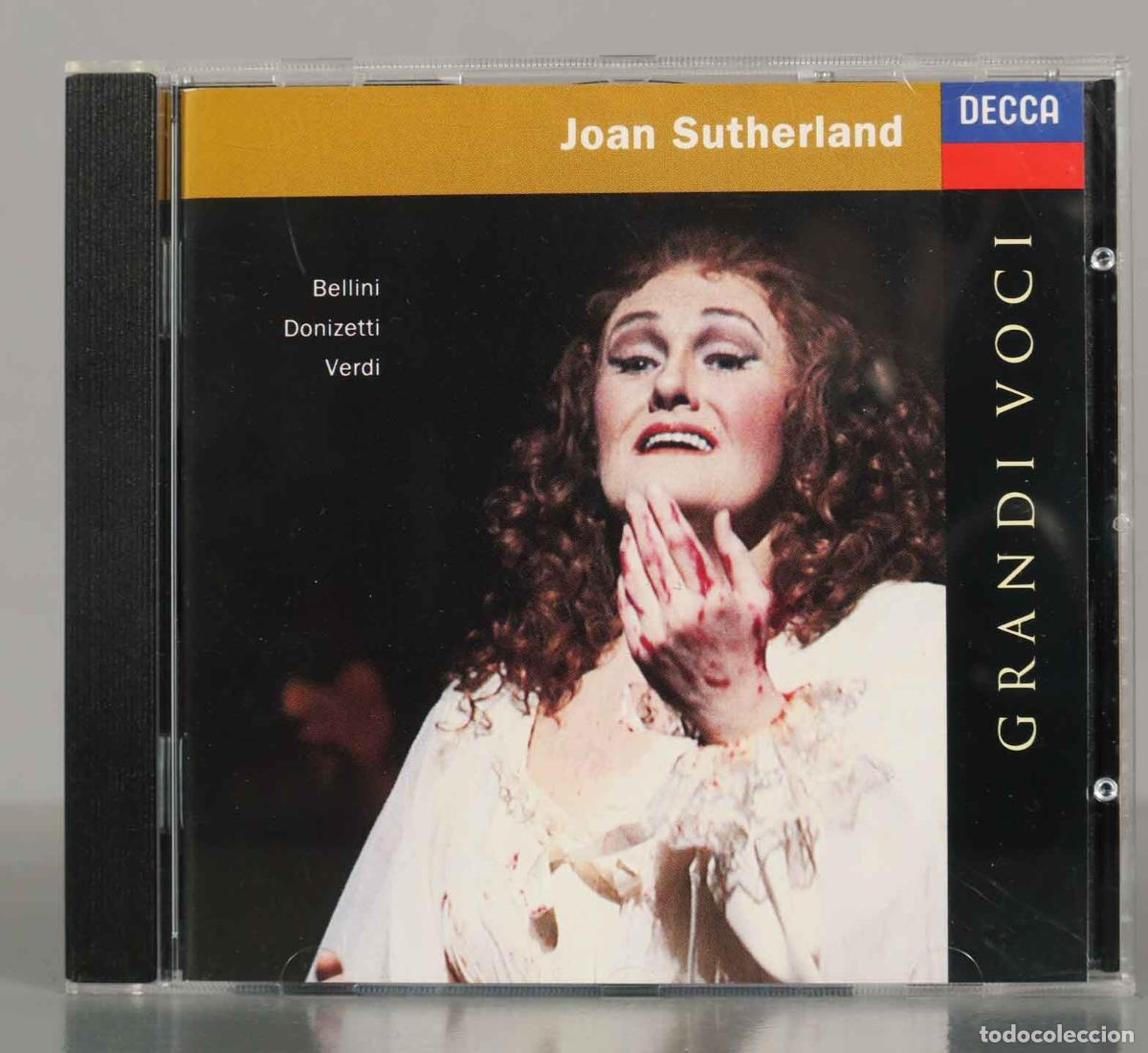 CDs de M&uacute;sica: CD. Joan Sutherland &ndash; Bellini-Donizetti-Verdi.