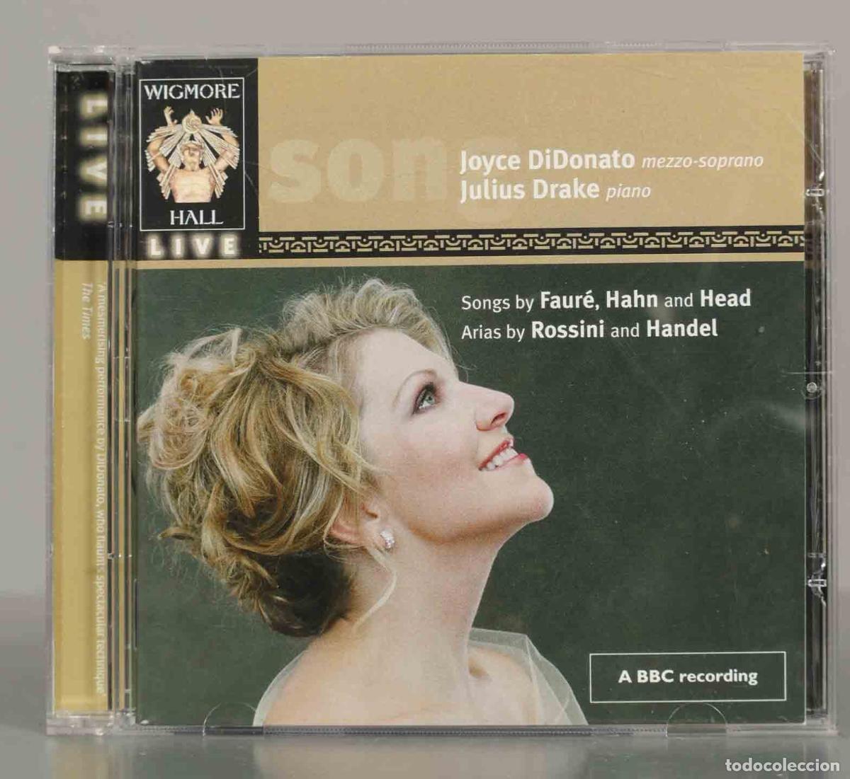 CDs de Musique: CD. Joyce DiDonato, Julius Drake &ndash; Songs By Faur&eacute;, Hahn And Head, Arias By Rossini And Handel