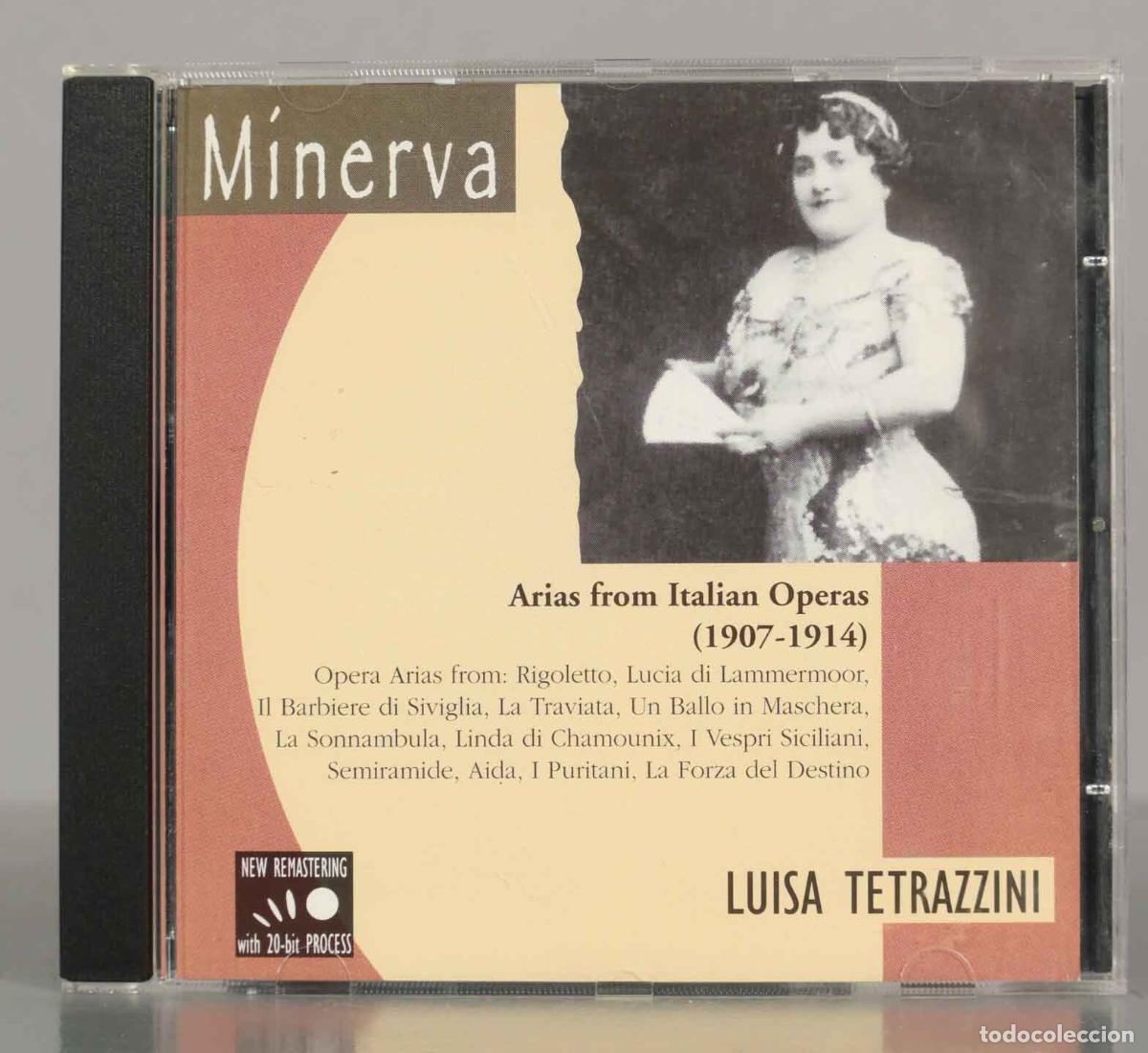 Music CDs: CD. Minerva. Arias from Italian Operas (1907-1914) Opera Arias from: Rigoletto, Lucia di Lammermoor,