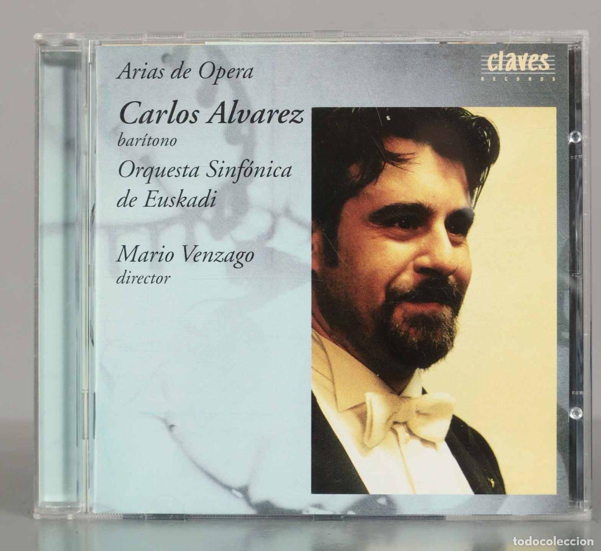 Musik-CDs: CD. Carlos &Aacute;lvarez / Orquesta Sinf&oacute;nica de Euskadi / Mario Venzago &ndash; Opera Arias