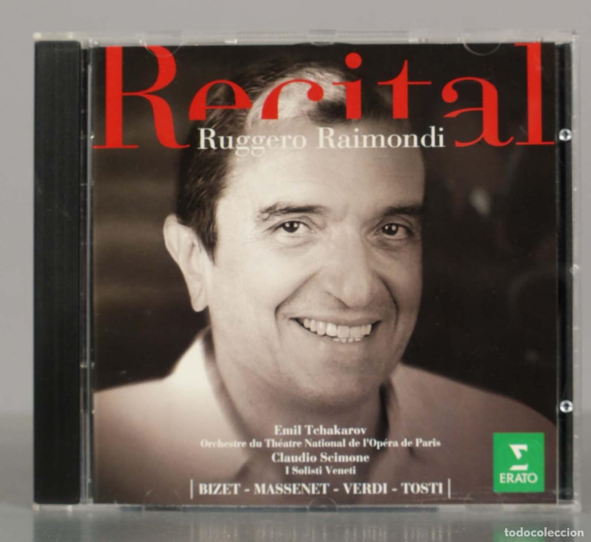 Musik-CDs: CD. Recital Ruggero Raimondi - Denza/ Rotoli. Ruggero Raimondi, I Solisti Veneti, Claudio Scimone
