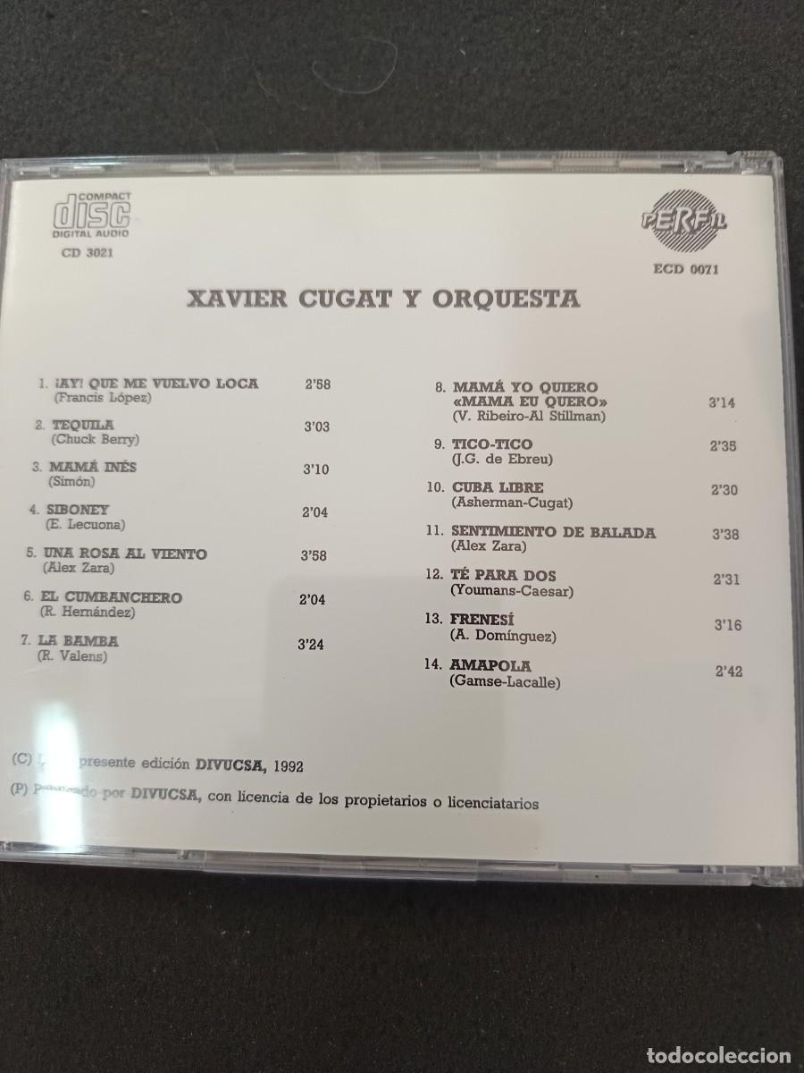 CDs de m&uacute;sica: CD. XAVIER CUGAT Y ORQUESTA - Foto 2