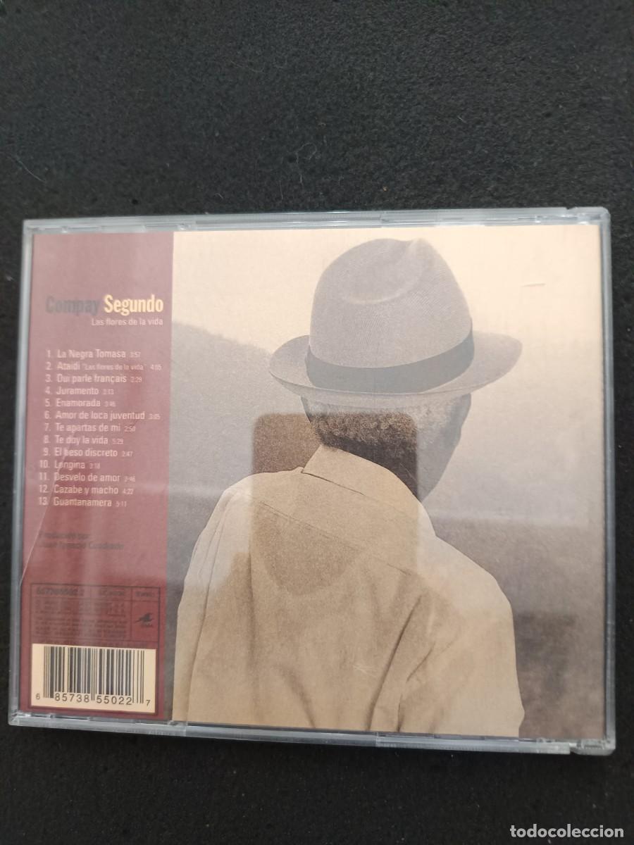 CDs de m&uacute;sica: CD. COMPAY SEGUNDO. LAS FLORES DE LA VIDA - Foto 2