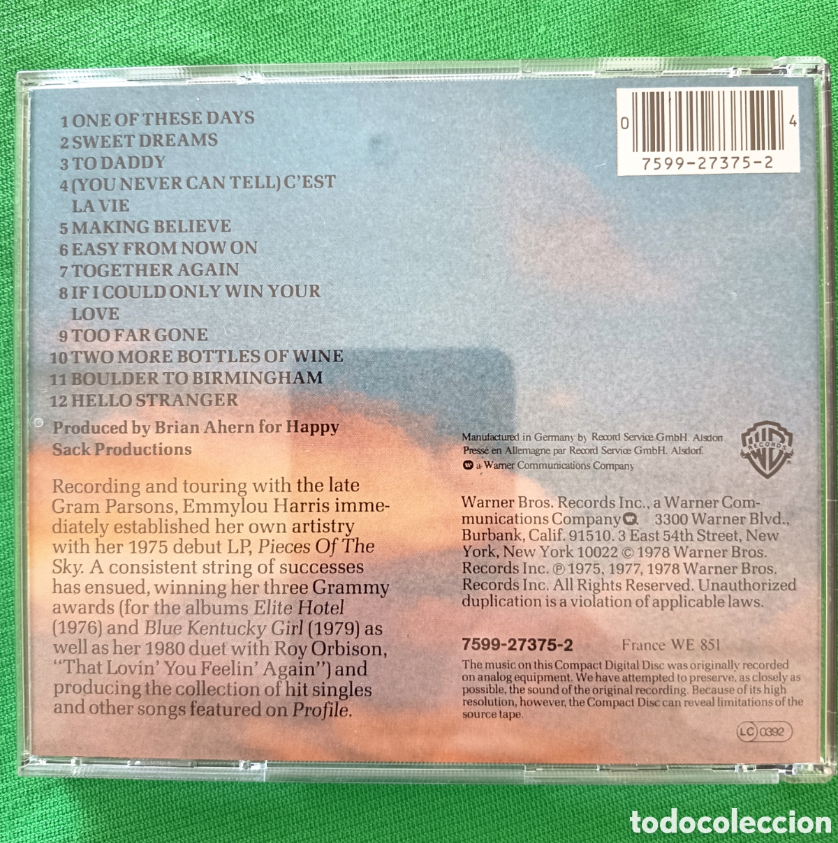 CDs de m&uacute;sica: CD Emmylou Harris - Profile: Best Of - Foto 2