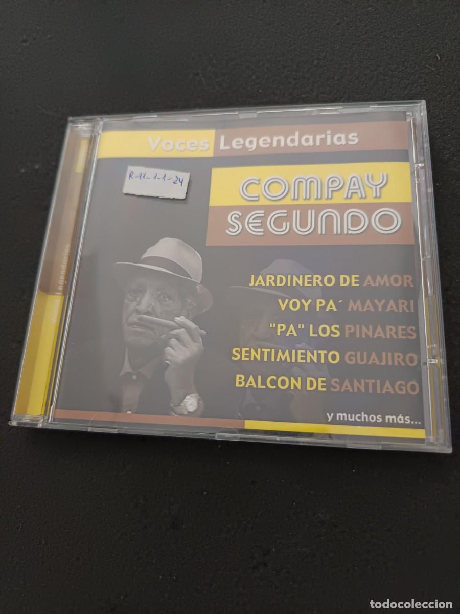 CDs de m&uacute;sica: CD. COMPAY SEGUNDO. VOCES LEGENDARIAS - Foto 1