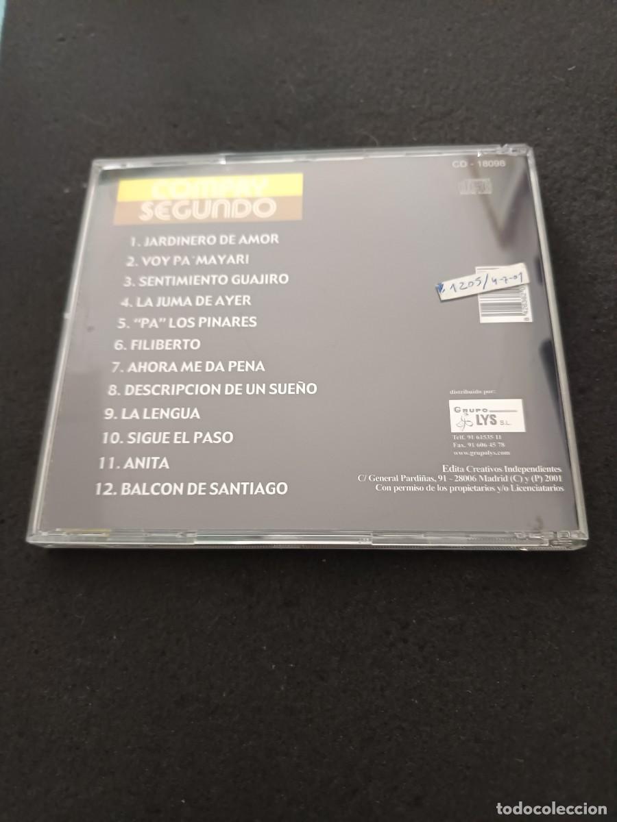 CDs de m&uacute;sica: CD. COMPAY SEGUNDO. VOCES LEGENDARIAS - Foto 2