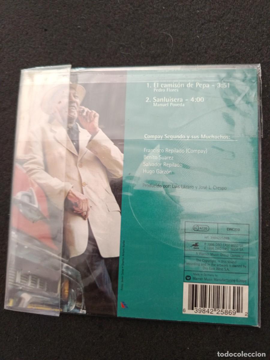 CDs de m&uacute;sica: CD. SINGLE. COMPAY SEGUNDO. EL CAMIS&Oacute;N DE PEPA - Foto 2