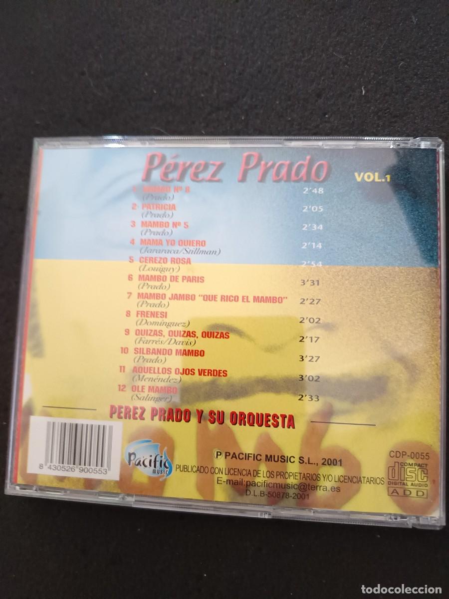 CDs de m&uacute;sica: CD. P&Eacute;REZ PRADO. MAMBO. VOL. 1 - Foto 2