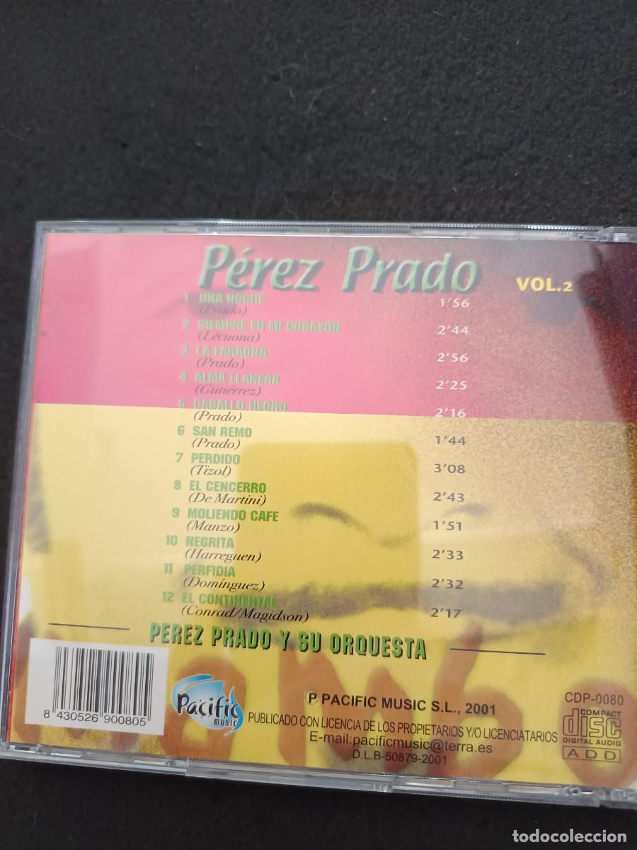 CDs de m&uacute;sica: CD. P&Eacute;REZ PRADO. MAMBO. VOL. 2 - Foto 2