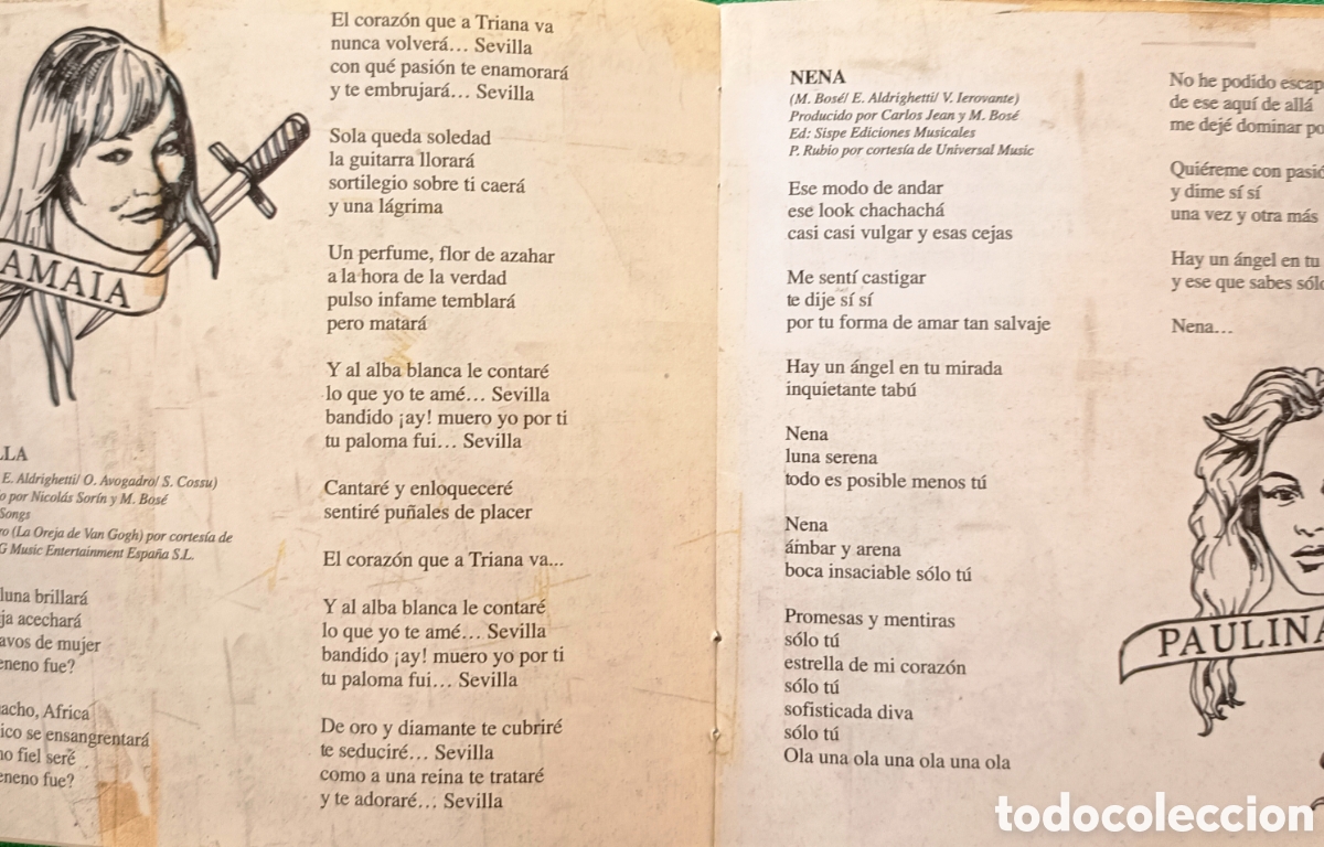CDs de m&uacute;sica: CD Miguel Bos&eacute; de Duetos PAPITO - Foto 8