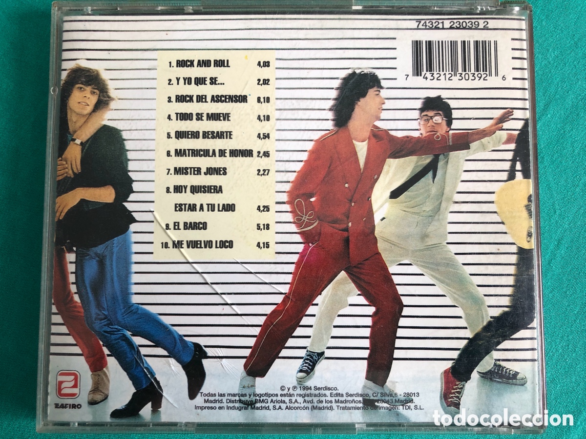 CDs de m&uacute;sica: CD Tequila &ldquo;Rock and Roll&rdquo; - Foto 2