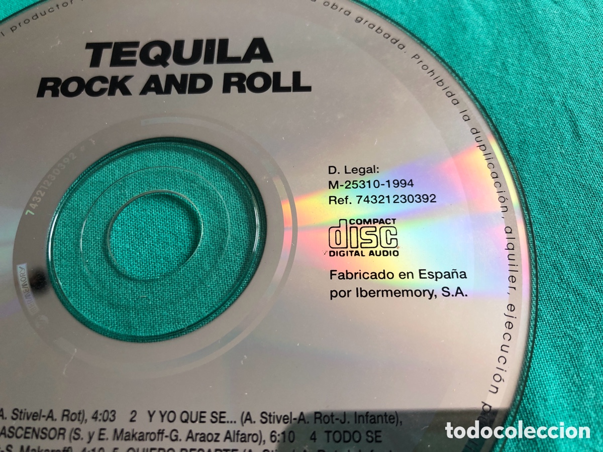 CDs de m&uacute;sica: CD Tequila &ldquo;Rock and Roll&rdquo; - Foto 6