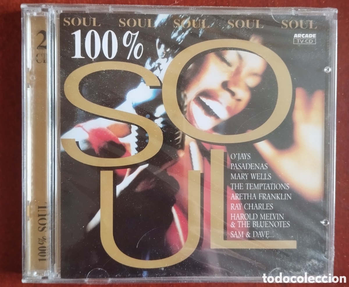 CDs de m&uacute;sica: 100% Soul - varios - 2CD - Foto 1