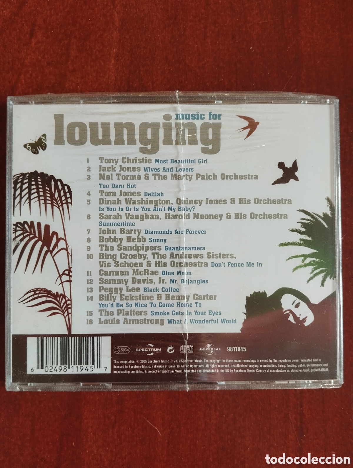 CDs de m&uacute;sica: Music for lounging - varios - CD - Foto 2