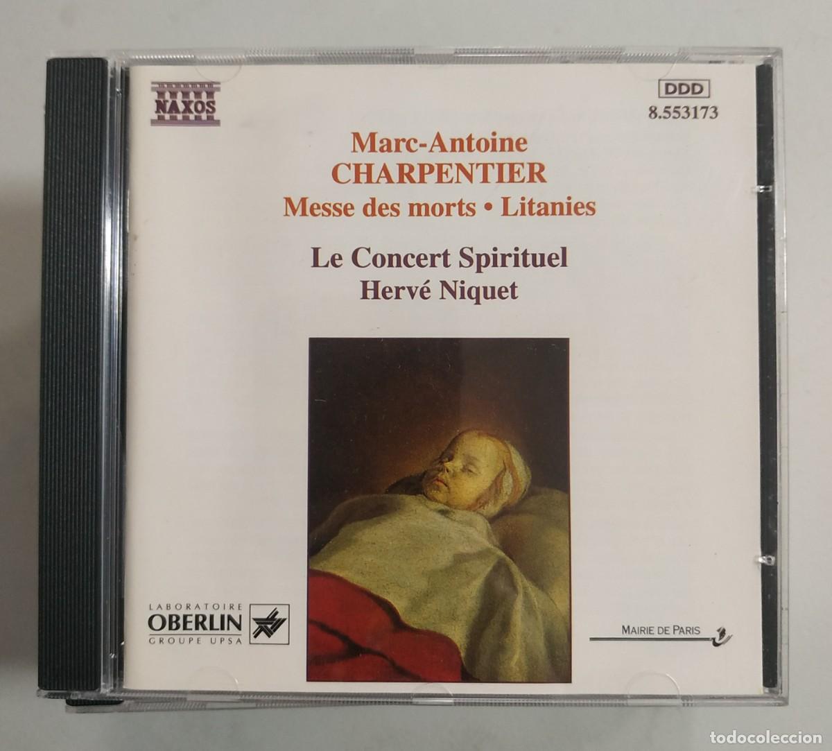 Music CDs: CD CHARPENTIER MESSE DES MORTS - LITANIES