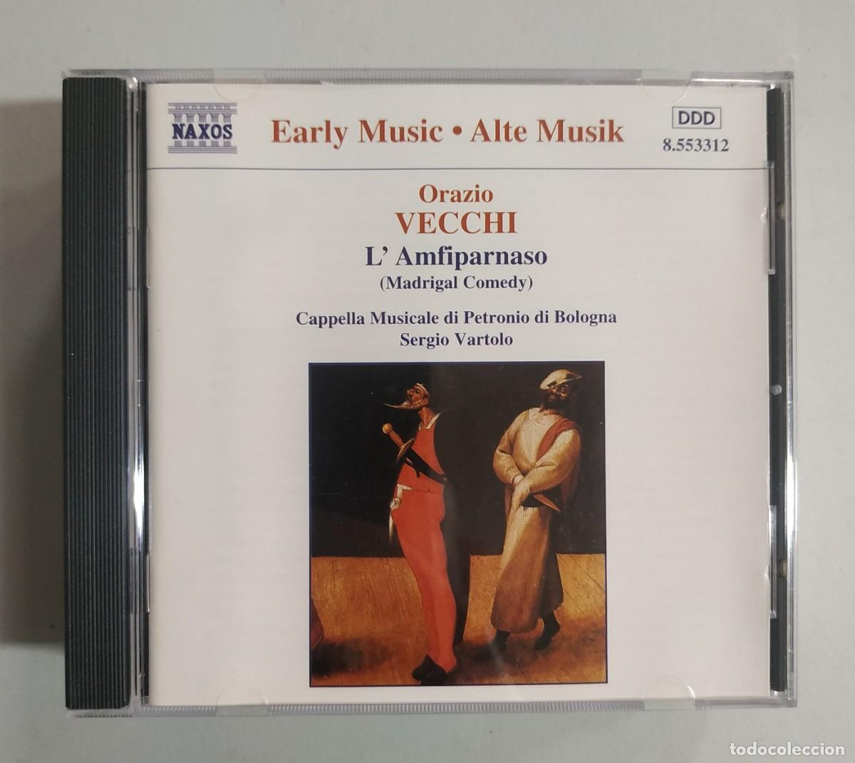 Music CDs: CD ORAZIO VECCHI - L&acute;AMFIPARNASO