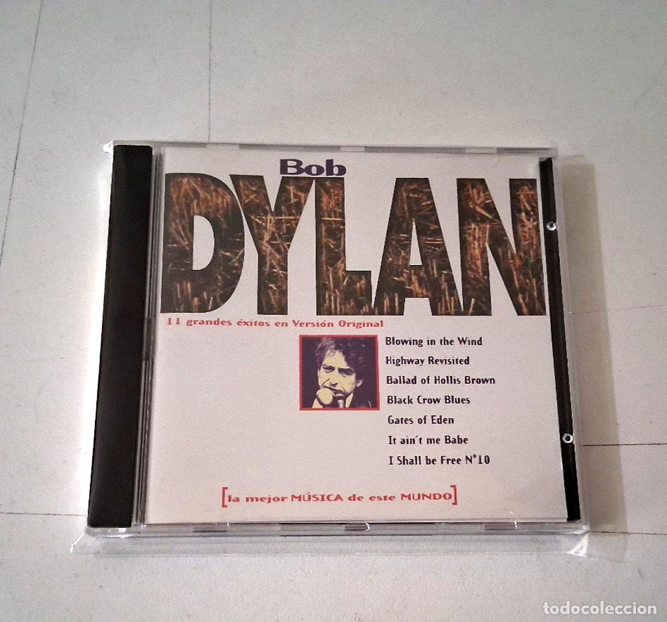 CDs de m&uacute;sica: BOB DYLAN &rdquo;11 GRANDES EXITOS EN VERSION ORIGINAL&rdquo; CD 11 TRACKS COMO NUEVO - Foto 1