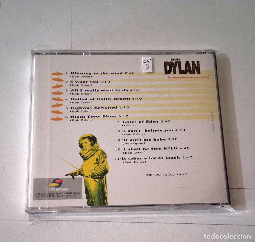 CDs de m&uacute;sica: BOB DYLAN &rdquo;11 GRANDES EXITOS EN VERSION ORIGINAL&rdquo; CD 11 TRACKS COMO NUEVO - Foto 2