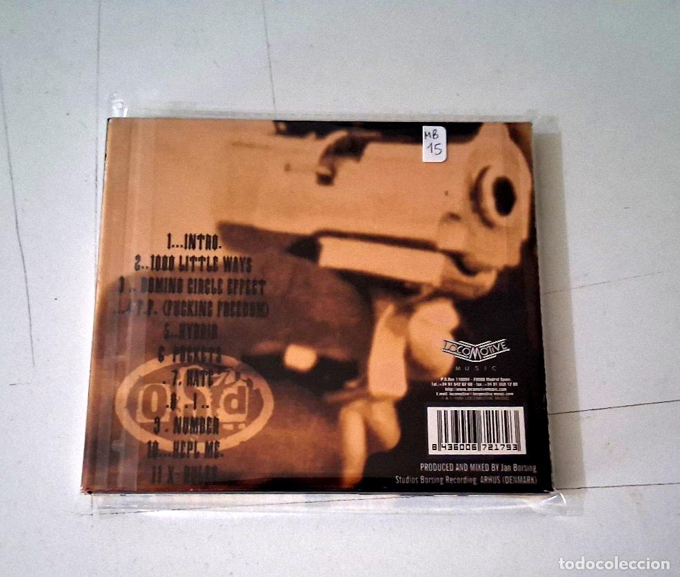 CDs de m&uacute;sica: ONASSIS DAY &rdquo;NUMBER&rdquo; CD 11 TRACKS DIGIPACK - Foto 2