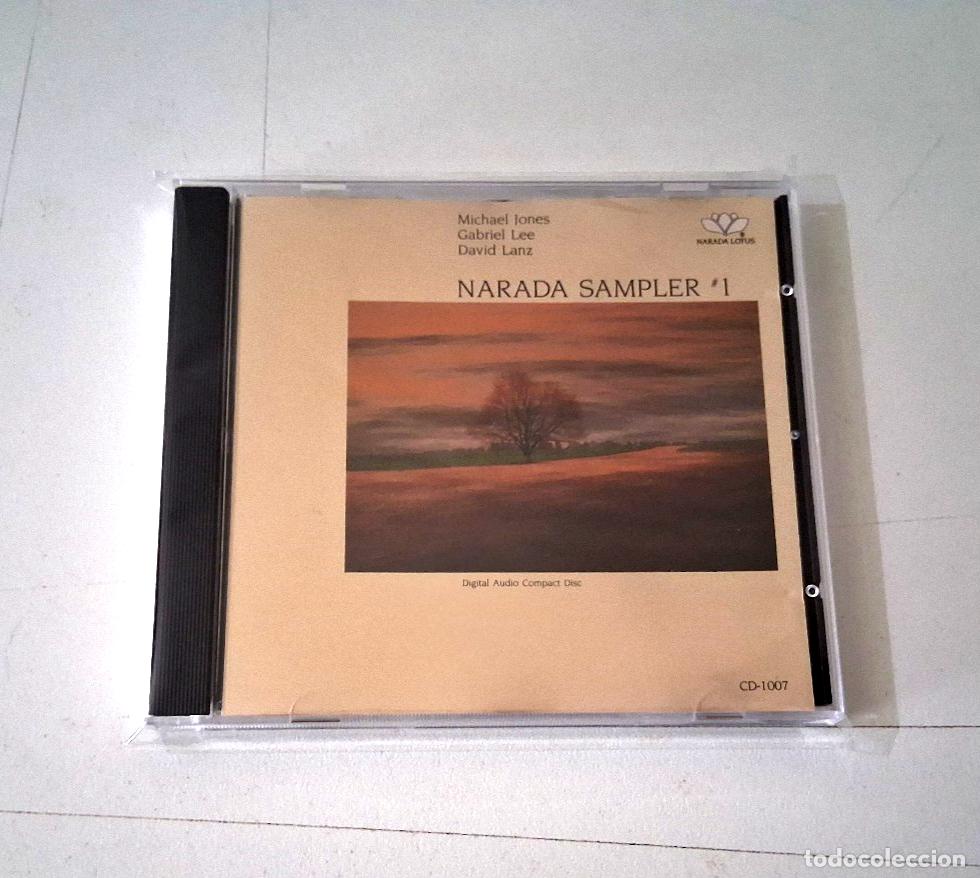 CDs de m&uacute;sica: MICHAEL JONES GABRIEL LEE DAVID LANZ &rdquo;NARADA SAMPLER 1&rdquo; CD 7 TRACKS - Foto 1