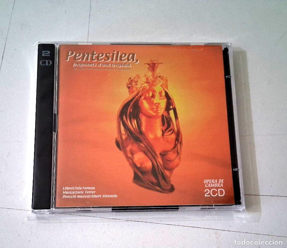 Music CDs: ENRIC FERRER &rdquo;PENTESILEA FRAGMENTS D'UNA TRAGEDIA&rdquo; 2CD 8 TRACKS CD ALBERT ATTENE