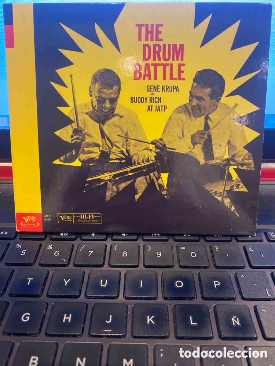 CD di Musica: GENE KRUPA, BUDDY RICH AT JATP - THE DRUM BATTLE CD ALBUM