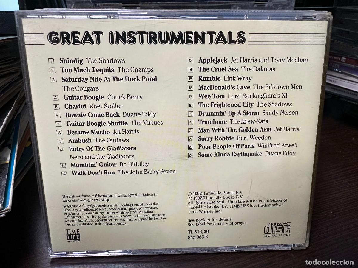 CDs de m&uacute;sica: Various - Great Instrumentals (CD) - Foto 2