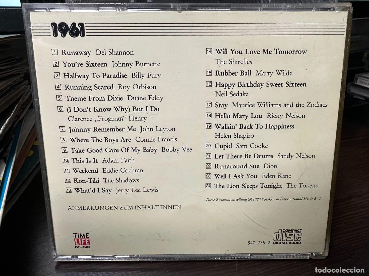 CDs de m&uacute;sica: Various - 1961 (CD) 1989 - Foto 2