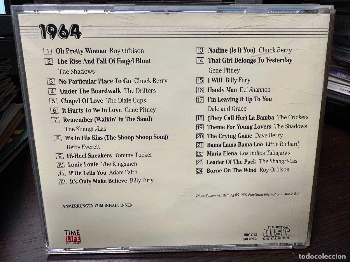 CDs de m&uacute;sica: Various - 1964 (CD) 1990 - Foto 2