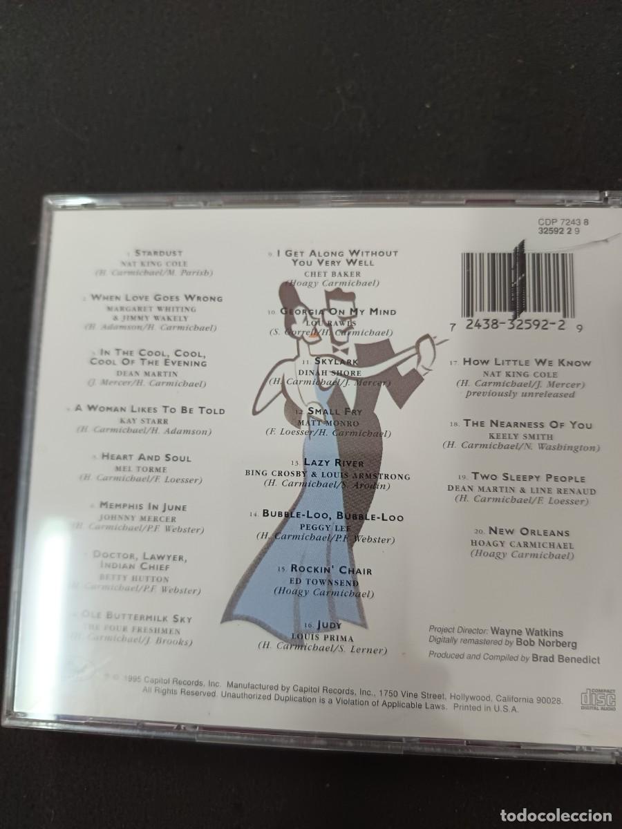 CDs de m&uacute;sica: CD. CAPITOL SINGS HOAGY CARMICHAEL. STARDUST - Foto 2