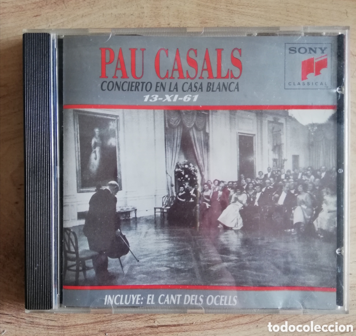 CDs de Musique: Pau Casals. Concierto en la Casa Blanca. 13-XI-61. Incluye el cant dels ocells