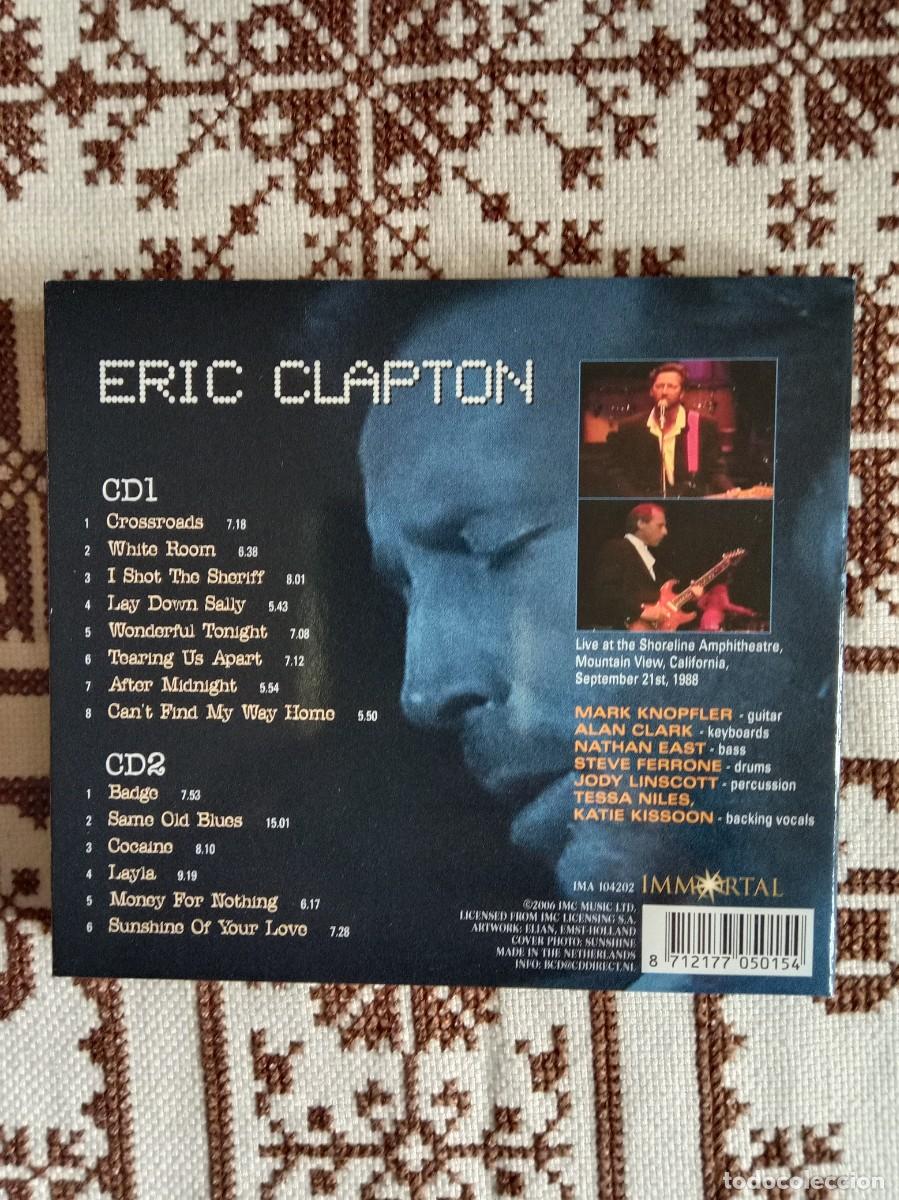 CDs de m&uacute;sica: ERIC CLAPTON - After Midnight Live - Foto 2
