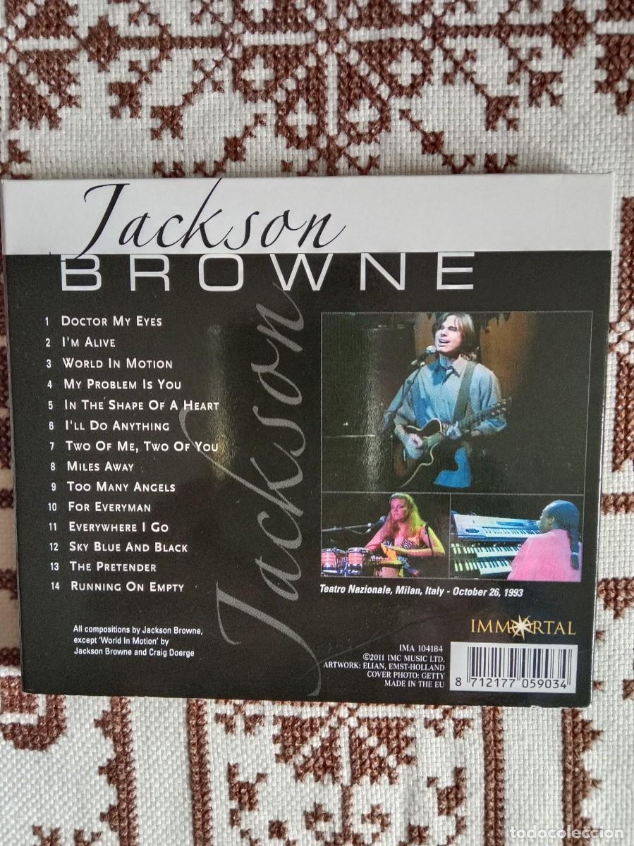 CDs de m&uacute;sica: JACKSON BROWNE - Live in Milan - Foto 2