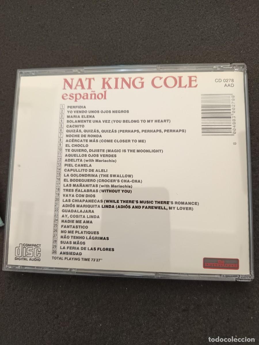 CDs de m&uacute;sica: CD. NAT KING COLE. ESPA&Ntilde;OL. 30 GRANDES &Eacute;XITOS - Foto 2