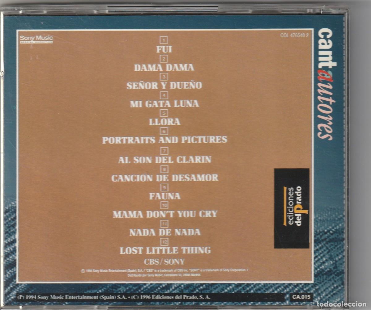 CDs de m&uacute;sica: CECILIA - CECILIA (CD EDICIONES DEL PRADO 1996) - Foto 2