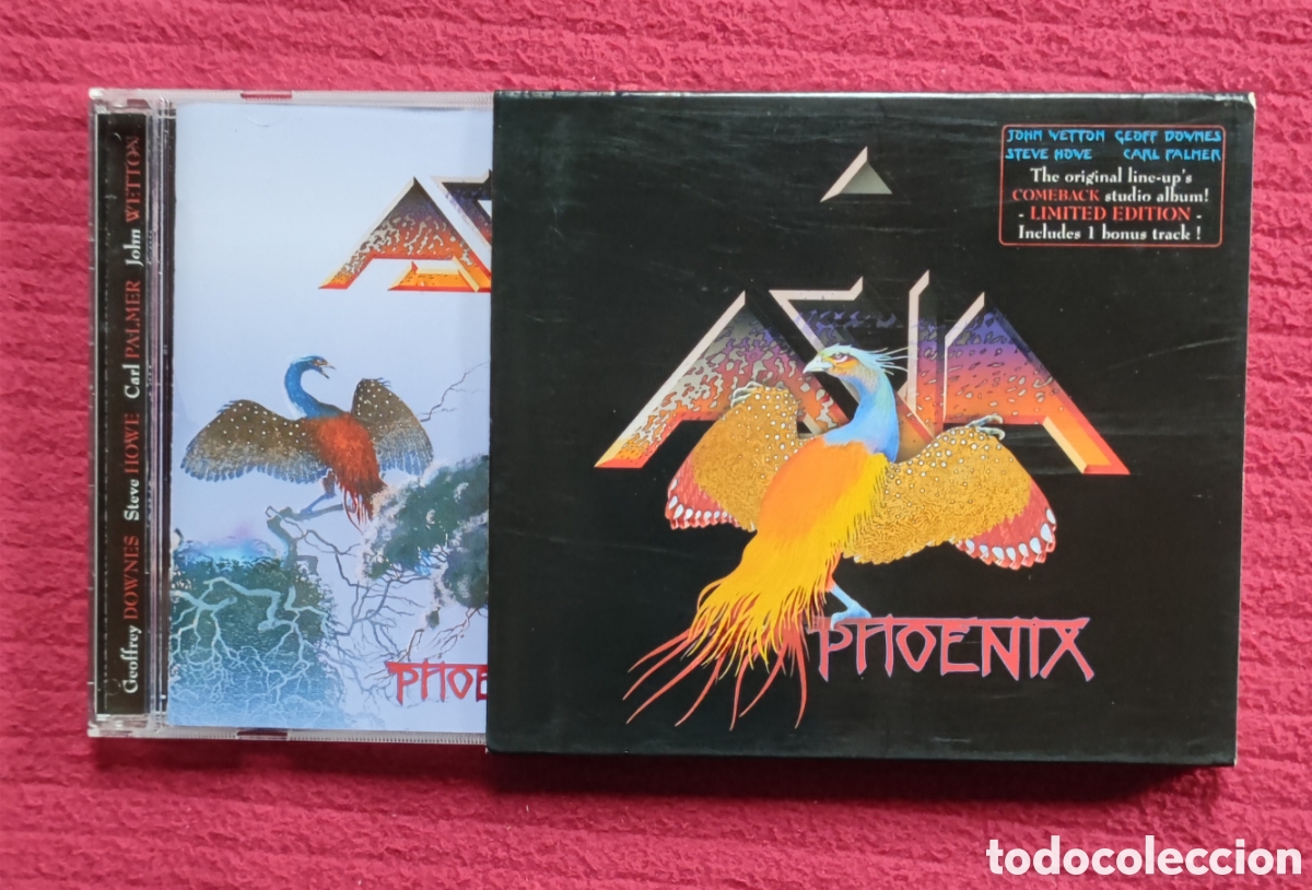 CDs de m&uacute;sica: ASIA: Phoenix. Cd 2008 Frontiers Records. - Foto 3