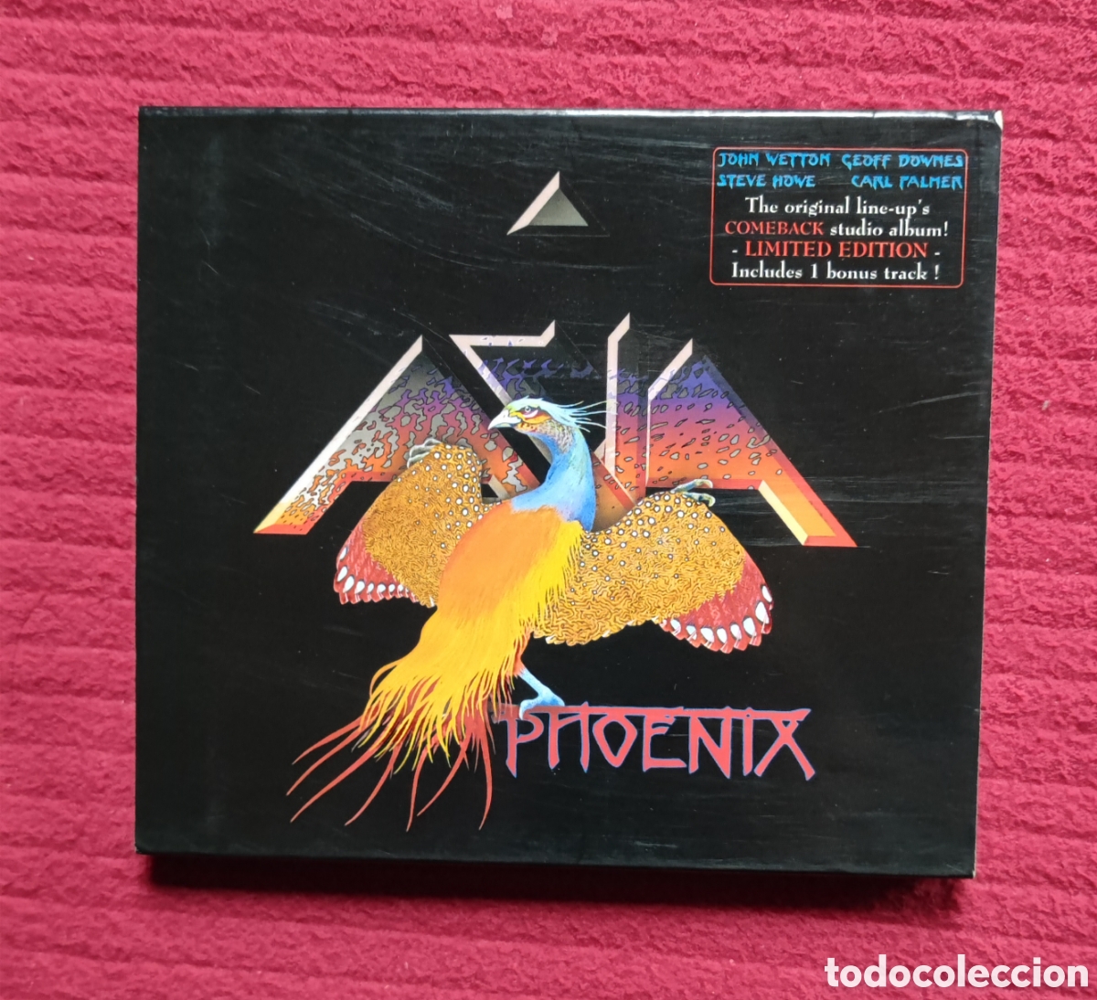 CDs de m&uacute;sica: ASIA: Phoenix. Cd 2008 Frontiers Records. - Foto 4