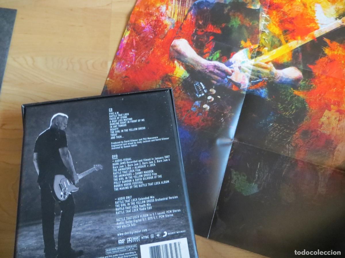 CDs de m&uacute;sica: David Gilmour - Rattle That Lock (CD+ DVD + POSTER+ PICK... + Box) BOX SET - Foto 3