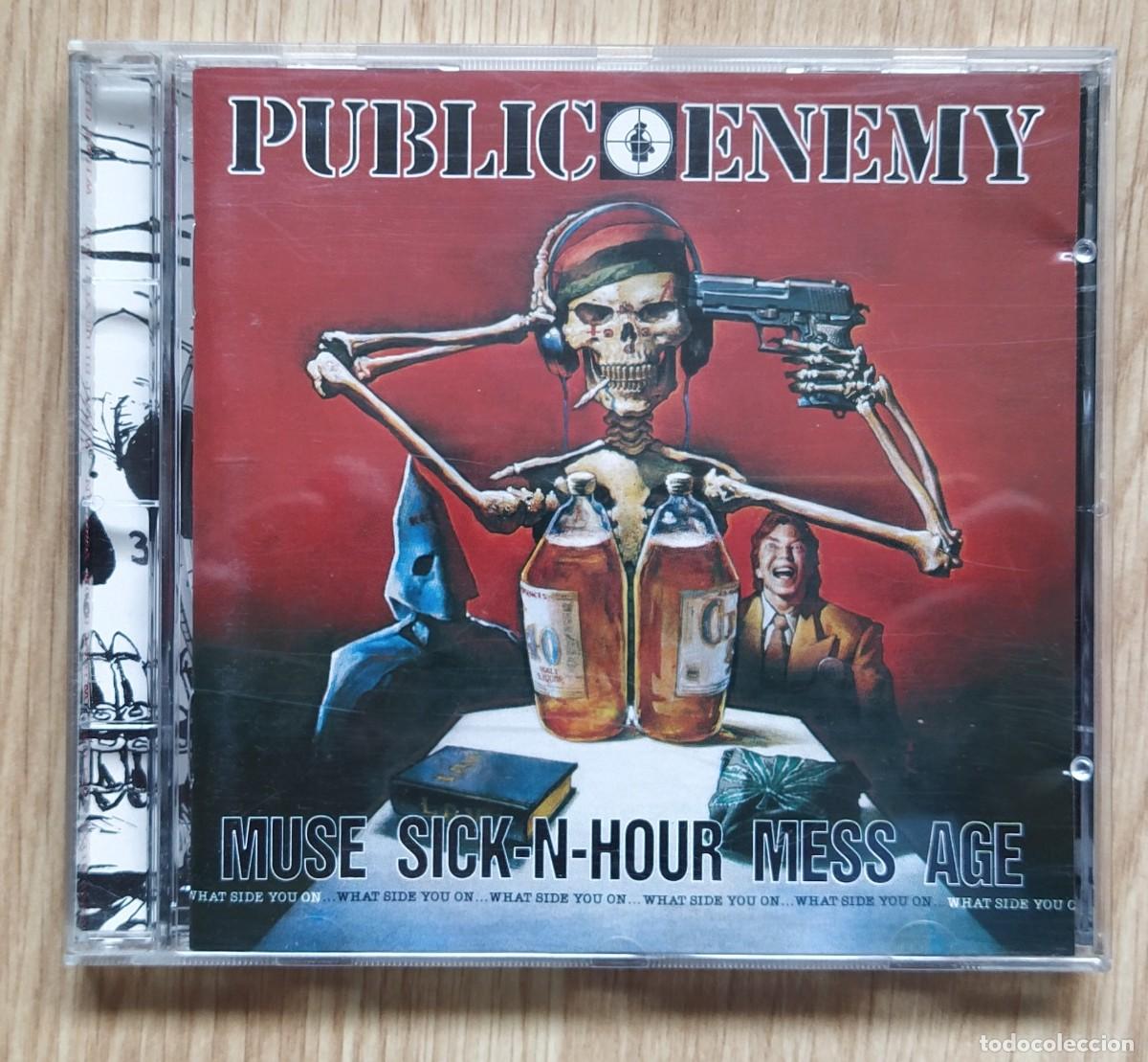 CDs de m&uacute;sica: CD Public Enemy - Muse Sick-N-Hour Mess Age - Foto 1