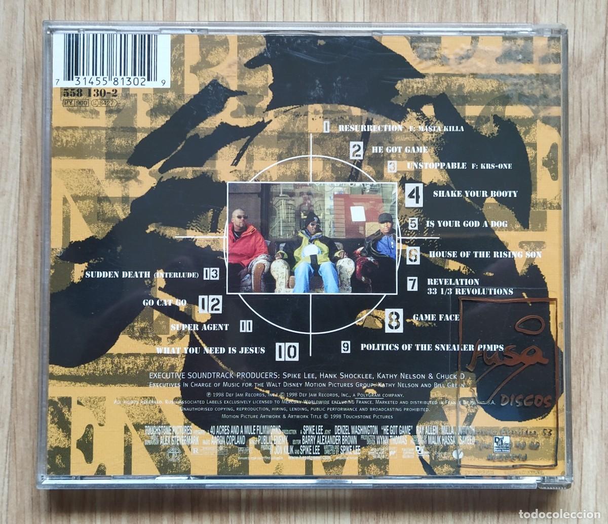 CDs de m&uacute;sica: CD Public Enemy - He Got Game - Foto 2
